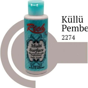 Multi Surface 2274 Küllü Pembe Akrilik Boya 130 Cc