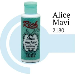Multi Surface 2180 Alice Mavi Akrilik Boya 130 Cc
