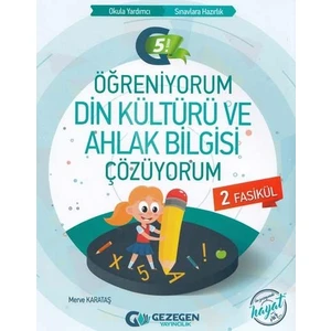 Gezegen Yayıncılık 5.Sınıf Din Kültürü Ve Ahl. Öğreniyorum Çözüyorum (2 Fasikül)