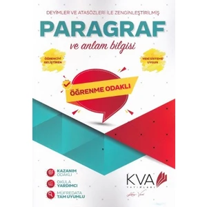 Koray Varol Akademi  Paragraf ve Anlam Bilgisi