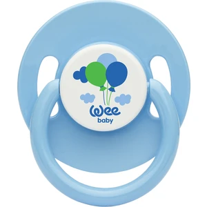 Wee Baby Yuvarlak Uçlu Emzik No:1 - Mavi