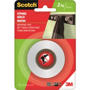 Scotch® Güçlü Çift Taraflı Köpük Bant 19mm x 1,5m