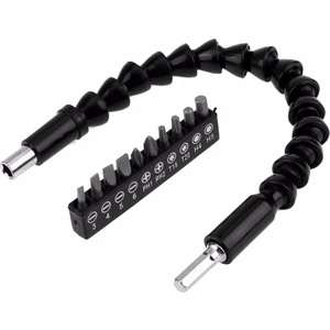 Pi İthalat Matkap Ucu - Bükülebilir Oynar  Vidalama Bits Uzatma Aparatı 30Cm - Komple Set