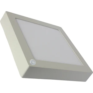 Sıva Üstü Slim Led Downlight Ir Sensörlu Beyaz Gövde 24W Kare 3000K Gunışığı Işık