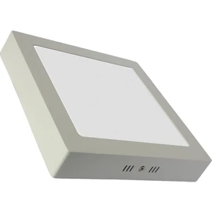 Sıva Üstü Slim LED Downlight Beyaz Gövde 24W Kare 4000K IlıkBeyaz Işık