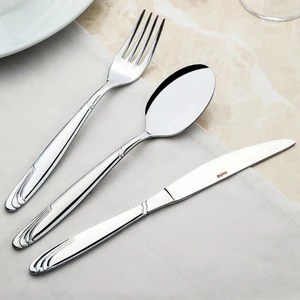 Lizbon 12 Adet Sade Yemek Bıçak18-10 304