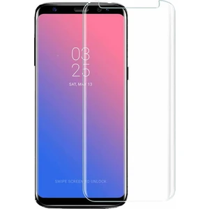 Samsung Galaxy S8 3D Kavisli Tempered Cam Koruma - Şeffaf