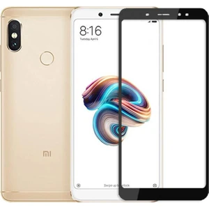 Xiaomi Redmi Note 5 Pro Tam Kaplayan Çerçeveli Tempered Ekran Koruyucu  - Siyah