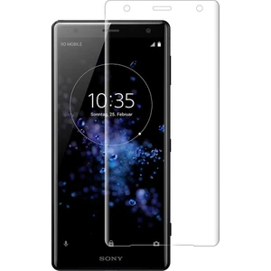 Sony Xperia XZ2 3D Kavisli Tempered Cam Koruma - Şeffaf