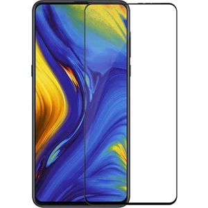 Xiaomi Mi Mix 3 Tam Kaplayan Çerçeveli Tempered Ekran Koruyucu  - Siyah