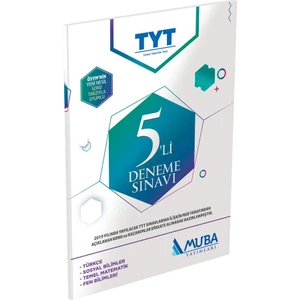 Muba Yayınları TYT 5'li Deneme Sınavı