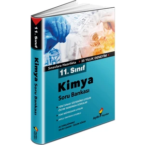 Aydın Yayınları 11. Sınıf Kimya Soru Bankası