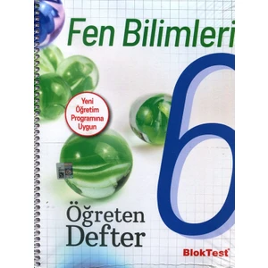 Bloktest Yayınları 6 Fen Bilimleri Öğreten Defter