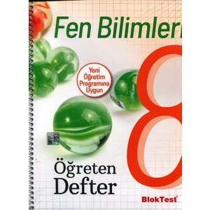 Bloktest Yayınları 8 Fen Bilimleri Öğreten Defter