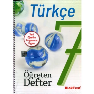Bloktest Yayınları 7 Türkçe Öğreten Defter