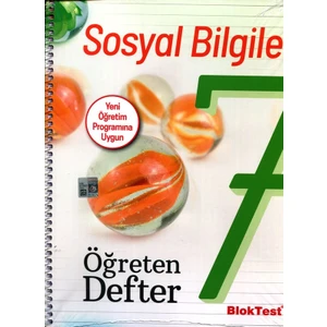 Bloktest Yayınları 7 Sosyal Bilgiler Öğreten Defter