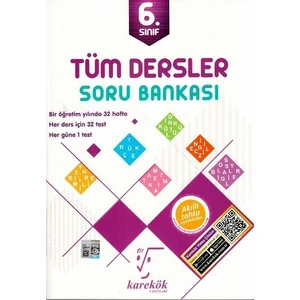 Karekök Yayıncılık 6. Sınıf Tüm Dersler Soru Bankası