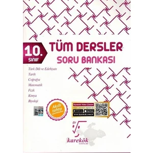 Karekök Yayıncılık 10. Sınıf Tüm Dersler Soru Bankası