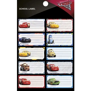Disney Cars Şimşek McQueen Ders Program Etiketi CR-TGA-73