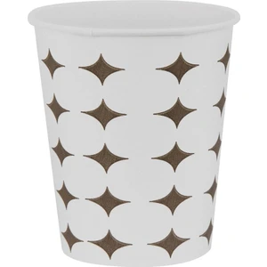 Yıldız Desenli Karton Bardak 7 Oz 3000'li Paket