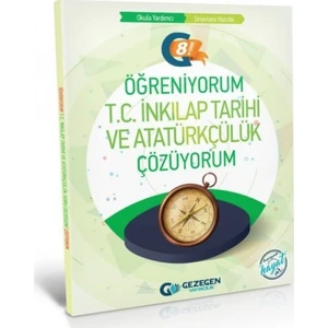 Gezegen Yayıncılık 8.Sınıf T.C. Inkılap Tarihi Öğreniyorum Çözüyorum (2 Fasikül)