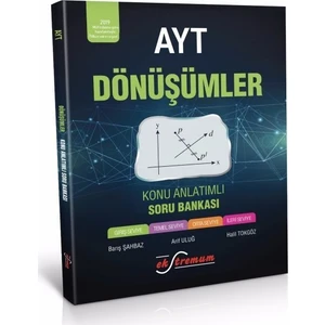 Gezegen Yayıncılık AYT Dönüşümler Kök Bilgili -  Soru Bankası Modül