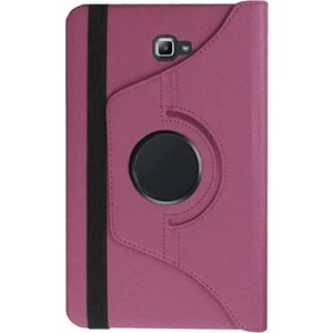 CresCent Samsung Tab A 10.5 T590 T595 T597 360 Derece Döner Kılıf Mor