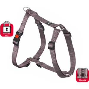 Kilitli Göğüs Tasma Xl 90-120Cm Gri