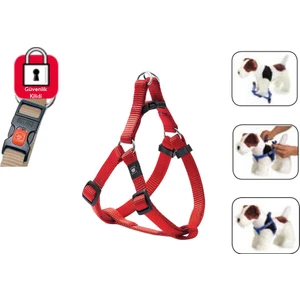 Kilitli Göğüs Tasma Xs 20-35Cm Kırmızı