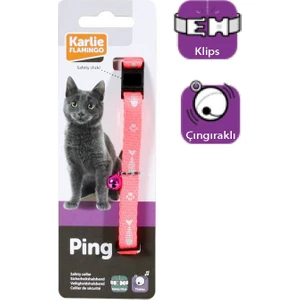Kedi Tasması Çıng. 30Cm Pembe