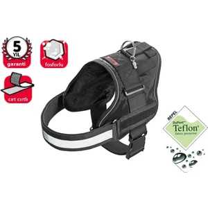 Teflon Ref.İsimli.Göğ.Tas.M 55-68Cm Siyah