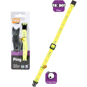 Kedi Tasması Çıng. 30Cm Sarı