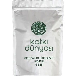 Katkı Dünyası Potasyum Hidroksit Kostik E525 100 Gr