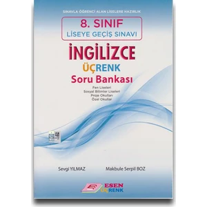 Esen Üçrenk 8. Sınıf LGS İngilizce Soru Bankası
