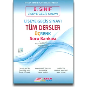 Esen Üçrenk 8. Sınıf LGS Tüm Dersler Soru Bankası