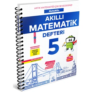 Arı Yayıncılık 5.Sınıf MateMito Akıllı Matematik Defteri