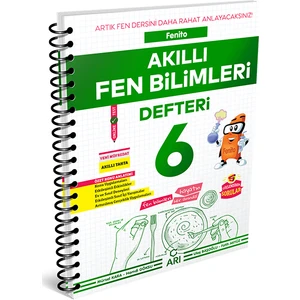 Arı Yayıncılık 6.Sınıf Fenito Akıllı Fen Bilimleri Defteri