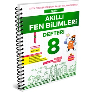 Arı Yayıncılık 8.Sınıf Fenito Akıllı Fen Bilimleri Defteri
