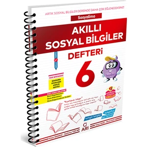 Arı Yayıncılık 6.Sınıf  Sosyal Bilgiler Defteri