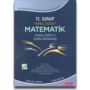 Esen Yayınları 11. Sınıf Temel Düzey Matematik Konu Özetli Soru Bankası