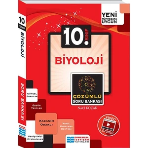 Evrensel İletişim Yayınları  10.Sınıf  Biyoloji Soru Bankası