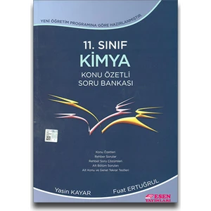 Esen Yayınları 11. Sınıf Kimya Konu Özetli Soru Bankası