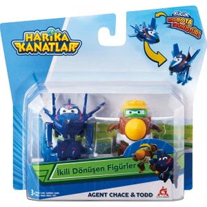 Harika Kanatlar 2´li Mini Figür Todd & Ajan Chase