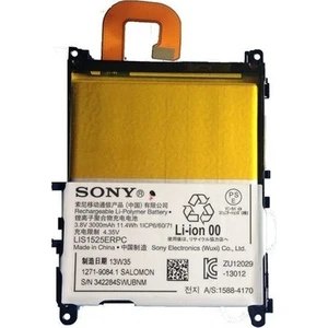 Sony Xperia Z1  Pil 3000 Mah Kutusuz