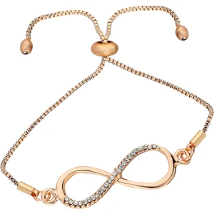 Bayan Rose Kaplama Sonsuzluk Asansörlü Bileklik Ps0584