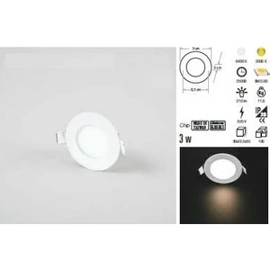 Ct 5144 2'' 3W Panel Led Spot Armatür