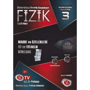 Karaağaç Yayınları Yks Fizik Fasikülleri 3 Madde Ve Özelllikleri