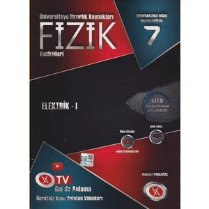 Karaağaç Yayınları Yks Fizik Fasikülleri 7 Elektrik I