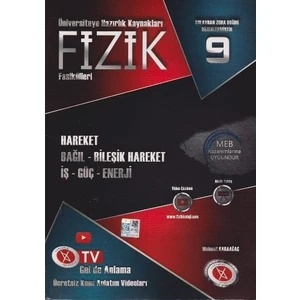 Karaağaç Yayınları Yks Fizik Fasikülleri 9 Hareket