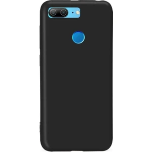 Xiaomi Honor 9 Lite Kılıf Mat Silikon TPU Ultra Elastik + Ekran Koruyucu Cam